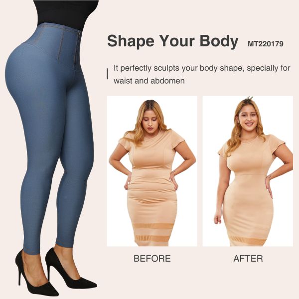 FEDEX Shipment 2023 WOMEN BODY SHAPER SHAPEWEAR JEANS trousers WAIST TRAINER LEGGINGS