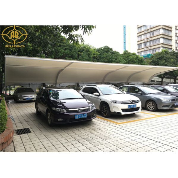 High Toughness Car Shade Structures Strong Corrosion Resistance For Expansion