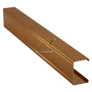 Wholesale U Shape Decorative Aluminum Trim Different Finish High Grade Extrusion Profiles from china suppliers