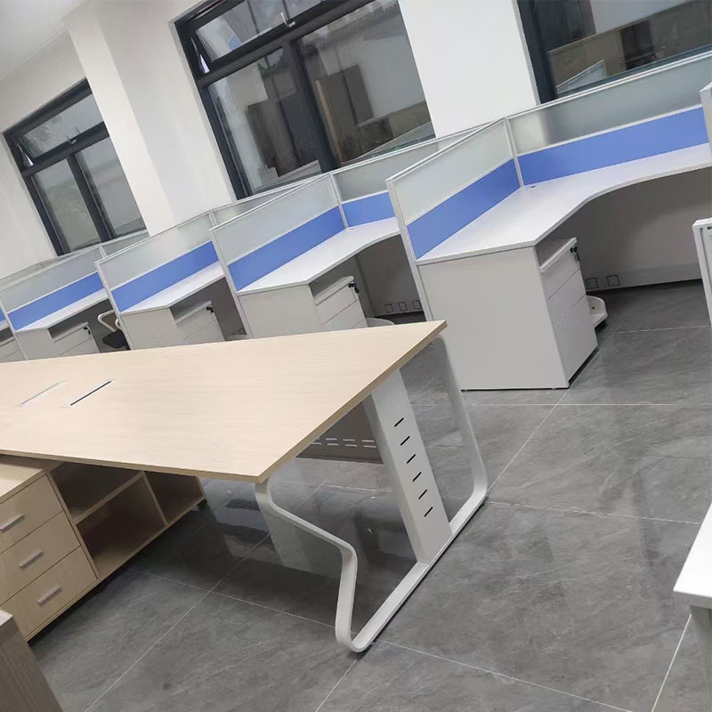Staff Office Partition Desk Cubicle Workstation Modular Office Table And Chair Set