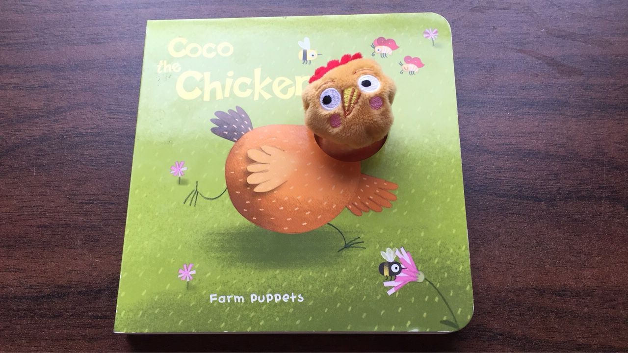 Board Story Finger Puppet Books / Carton Education Baby Puppet Books
