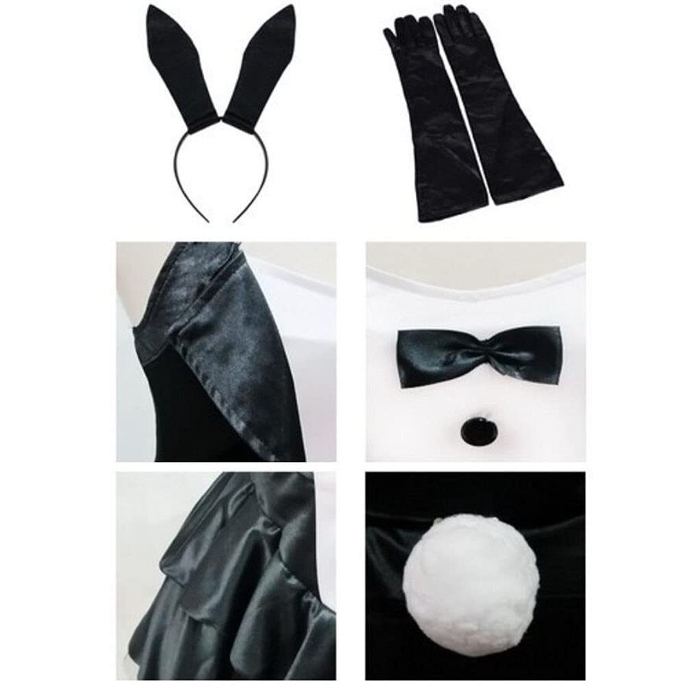 Women's Halloween Costume Themed Rave TV Movie Dutch Exotic Role play Bunny Costume