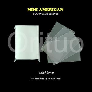 Wholesale Cpp Board Games Sleeves 44x67mm American Card Sleeves Non Glare from china suppliers