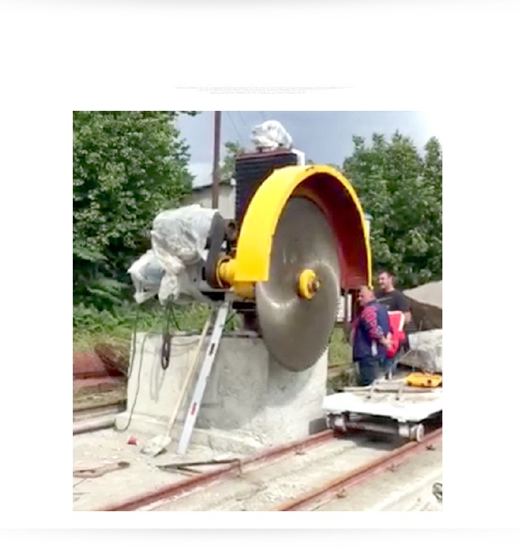 Single Blade Block Cutting Machine