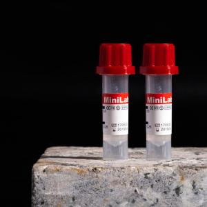 Wholesale Red Top Capillary Blood Collection Tubes 0.5ml 100pcs Tray Packing from china suppliers