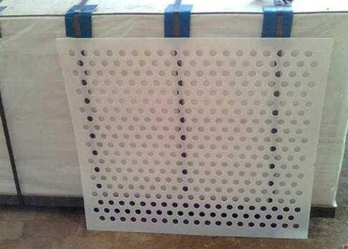 Custom Hard Hdpe Perforated Plastic Panels Powder Coating