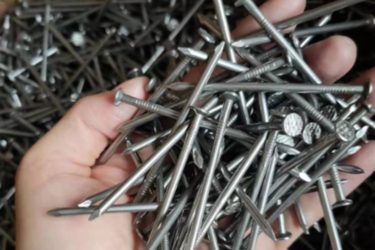 8D Galvanized Finish Nails 65mm 75mm 100mm Round Wire Nails