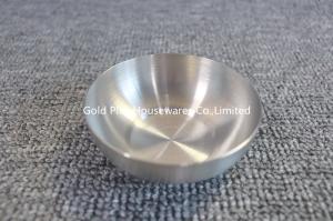 Wholesale Superior quality silver buffet serving bowl eco-friendly dipping sauce bowl stainless steel small soy sauce dish from china suppliers