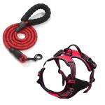 Durable Oxford Waterproof Harness Reflective Leash Bandana Outdoor Safety Custom