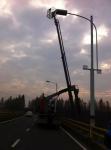 Dongfeng 6x4 16m Bucket Bridge Inspection Truck / Upground / Under Bridge