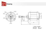 Grass Blower Brushless DC Motor