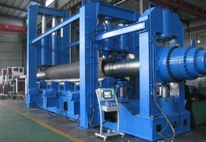 Wholesale 12000 mm Length Specialized oil &amp; gas plate rolling machine for small diameter steel tubes from china suppliers