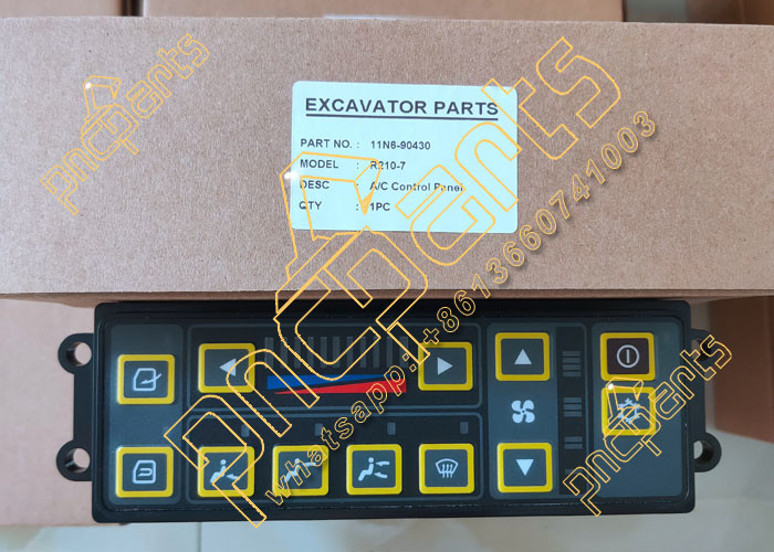 R210-7 Hyundai Spare Parts 11N6-90430 Ac Control Panel