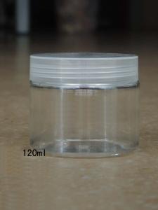 Wholesale 150G &amp; 150ML PET Round Cosmetic Packaging/Cream Jar /Aluminum Jars With Screw Cap from china suppliers