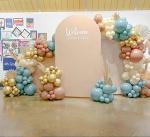 Photo White 10th Birthday Backdrop Birthday Wedding Backdrop Personalized