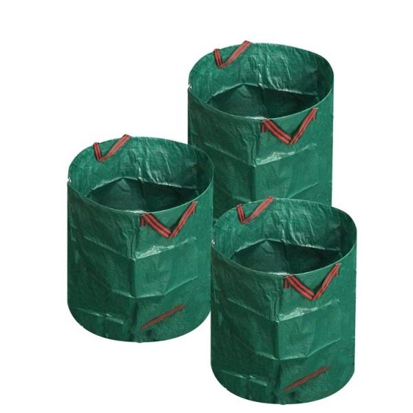 Collapsible Garden Waste Bags Heavy Duty Waste Lawn Pool Yard Leaf Bag Season