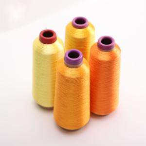 Wholesale White Eco Friendly Dyed Spun Polyester Yarn For Knitting Soft Texture Low Pilling from china suppliers