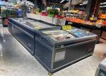 2.5 Meter Length Commercial Display Freezer Ice Cream Showcase