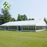 1000 People Large Outdoor 20x50 Party Tent Church Event With Glass Walls