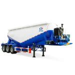 Mechanical/Air Suspension Semi-Trailer 2 Axle Tanker Trailer for Bulk Cement