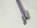 Silver and Pupler Aluminum Double Head Tattoo Cosmetic Manual Eyebrow Pen