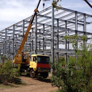 Wholesale Custom Industrial Light Prefab SGS Steel Structure Warehouse 12m Length from china suppliers