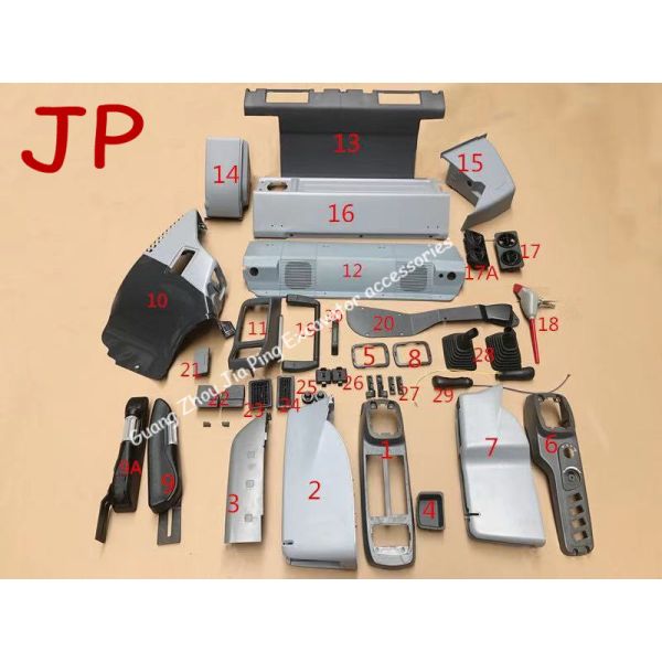 Excavator Interior Accessories Durable Komatsu PC110 130 200 220 300 360-7