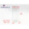 Buy cheap Trapezoid Shape Pet Food Box Pack Home Fragrance Plastic Box Transparent 19cm from wholesalers