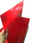 High quality laser engraving rubber abs plastic sheet 600x1200x1.5mm manufacture