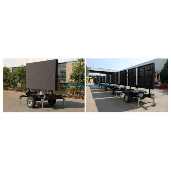 Outdoor Mobile LED Screen Display P6 P8 P10 Truck Mounted Billboard Advertising Signage