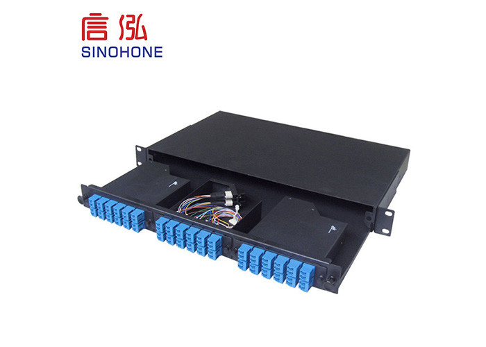 Reliability Optical Fiber Distribution Box 48 Core 40 Mm Fiber Shock Resistance 750N