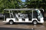 4 Wheel Electric Shuttle Bus Mini Electric Tourist Sightseeing Car With