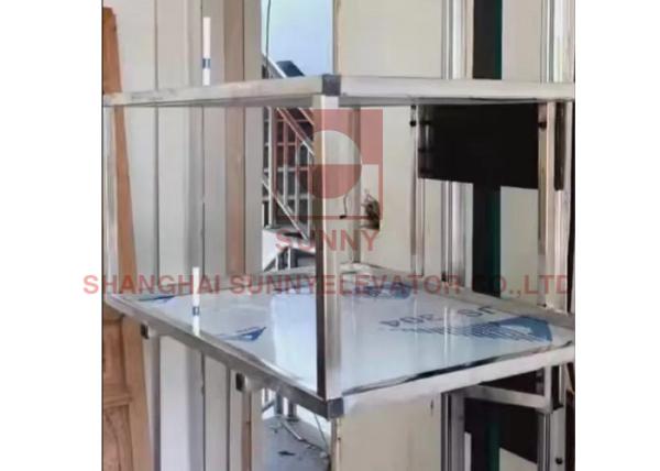 Restaurant Kitchen Mini Food Elevator 100kg Dumbwaiter Lift Elevator Modern 304