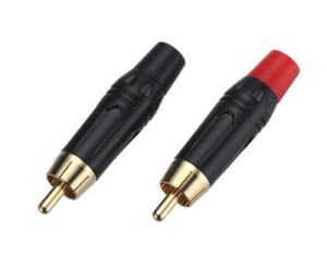 Wholesale Metal Speaker RCA Audio Connector For Cable ZLR01 , RCA Jack Plug from china suppliers