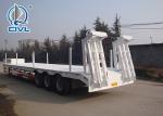 new Low Bed Semi Trailer 2 Axle 3 Axle 4 Axle Gooseneck Hydraulic Detachabke