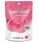 Flower Shaped Adult Gummy Candy Skin Improving Soft Jelly Candy With Rose