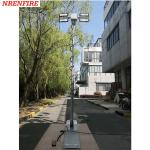 4x120W LED mounted vehicle roof mount telescopic mast night scan light tower 1