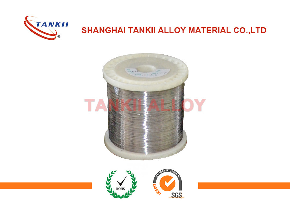 Silver Flat Nicr Alloy Ribbon Ni35cr20 0.18 * 2mm With Anti Oxidation