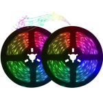 Dream Color Smart Strip Light RGBIC Rope Lights Alexa Tape Light Home Theater