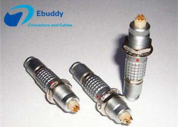 Waterproof Lemo B Series Connectors self locking Metal Male Connector FGG.0B.306