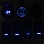4 Gang USB Charger IP65 Universal Rocker Switch Panel