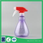Supply 350ml PET spray gun water bottles watering can for garden flower or