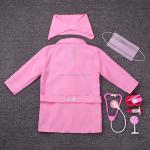Eco Friendly OEM Service Kids Doctor Costume Kids Cosplay Lab Coat