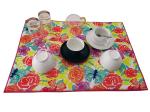46x60cm Printing Decorative Dish Drying Mat Kitchen Counter Drain Mats