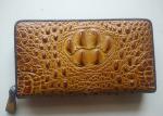 Men's 2016 new European and American crocodile pattern purse fashion trends