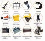 ZM25 2.5 ton mini Excavator Digging Hydraulic Small Micro Digger Machine Prices