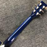 Custom Solid Spruce 41 Inch D Style Acoustic Guitar Abalone Ebony Fingerboard