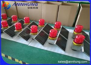 Wholesale Low - Intensity L810 Solar Aviation Warning Lights For Wind Turbine / High Chimney from china suppliers