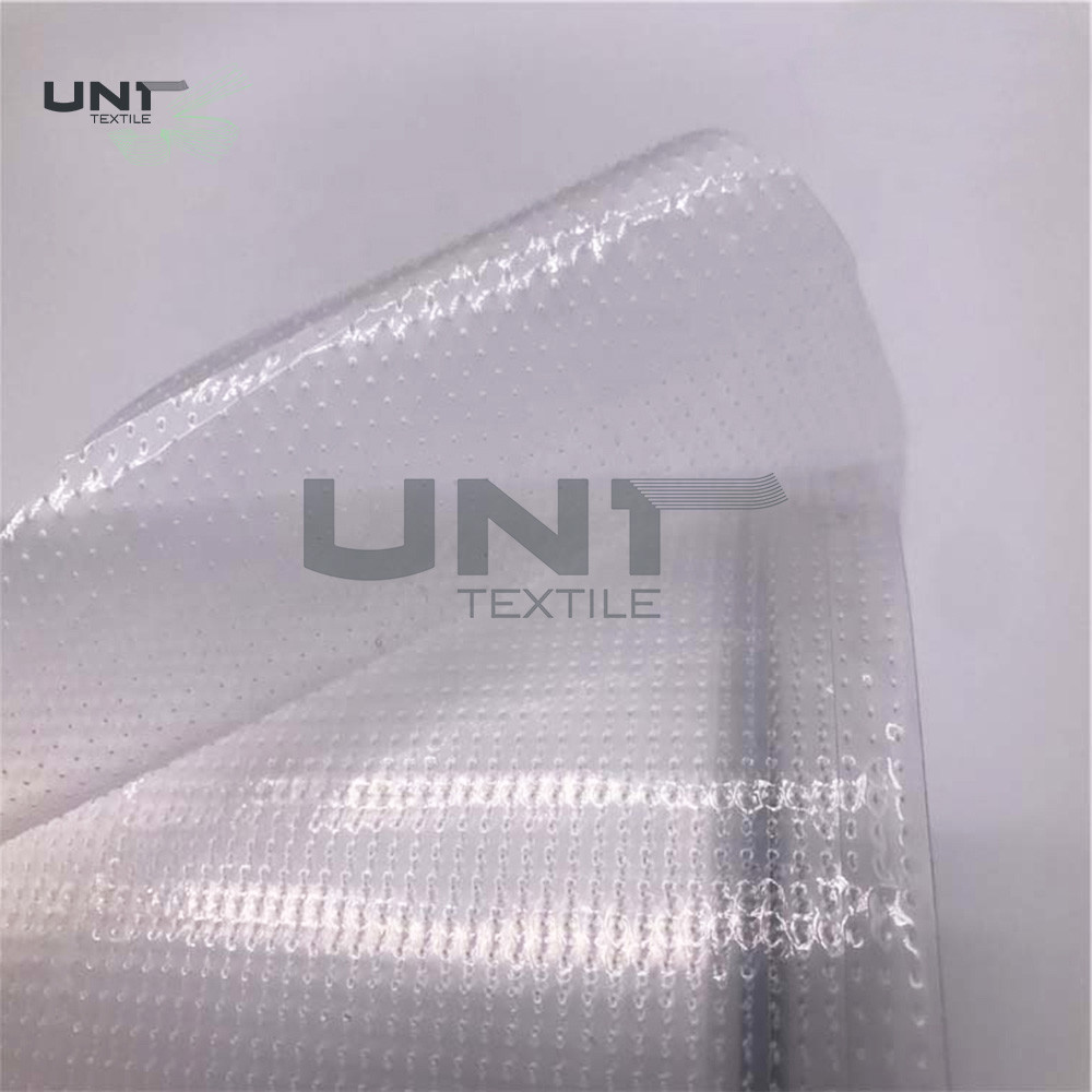Hot Melt LDPE Film Embroidery Backing Fabric 0.07MM Thickness Film For Backing