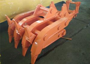 Wholesale Seven Tooth Rotate Wood Grapple / Timber Grapple for Hitachi EX230 Excavator from china suppliers
